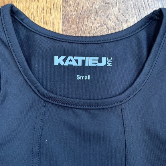 Katie J NYC Girl’s Black Top Size S - Picture 2 of 4